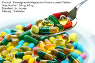 Εντερικός-ντυμένες μαγνήσιο ταμπλέτες 20mg, προφορικά φάρμακα Esomeprazole 40mg