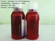 Ibuprofen για την προφορική αναστολή 100mg/5ml  100ml προφορικό Ibuprofen φαρμάκων ξηρό σιρόπι