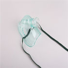 Nebulizer αερίου EO αποστειρωμένη ιατρική διαφανής μάσκα οξυγόνου PVC