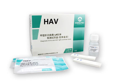 Ηπατίτιδα μια κασέτα δοκιμής αντιγόνων ιών/γρήγορη κασέτα δοκιμής HAV IgM