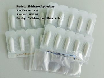φάρμακο Nitroimidazole 0,2 γ Tinidazole Suppository αντιμικροβιακό για κολπικό
