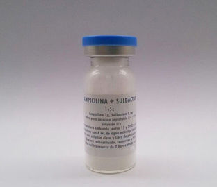 Ampicillin εγχύσεων σκονών δομών δερμάτων ξηρά δόση Sulbactam για την έγχυση