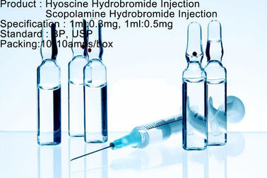 Hydrobromide Hyoscine έγχυση/Hydrobromide Scopolamine έγχυση