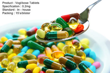 Ταμπλέτες 0.2mg 15's Voglibose/προφορικά φάρμακα φουσκαλών