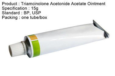 Corticosteroid 15g Triamcinolone αλοιφή USP 0,1% ακετονιδίων για τους όρους δερμάτων