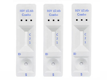 Εξάρτηση δοκιμής πιστοποιητικών HIV του ISO/αίμα που εξετάζει τη γρήγορη συσκευή δοκιμής 2 HIV NCU/Ml