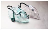 Tranparent/πράσινη μίας χρήσης Nebulizer ιατρικών συσκευών μάσκα οξυγόνου με το σωλήνα