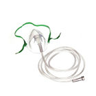 PVC μίας χρήσης διαφανές χρώμα μασκών οξυγόνου ιατρικών συσκευών απλό