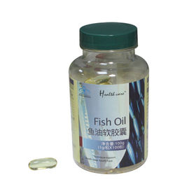 Μαλακό ΚΑΠ πετρέλαιο Softgels DHA+EPA 1g/pill ψαριών συμπληρωμάτων πετρελαίου ψαριών υγιεινής διατροφής