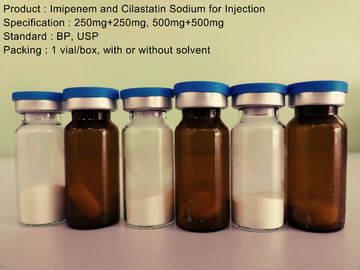 Ξηρό νάτριο Imipenem Cilastatin αντιβιοτικών εγχύσεων σκονών USP